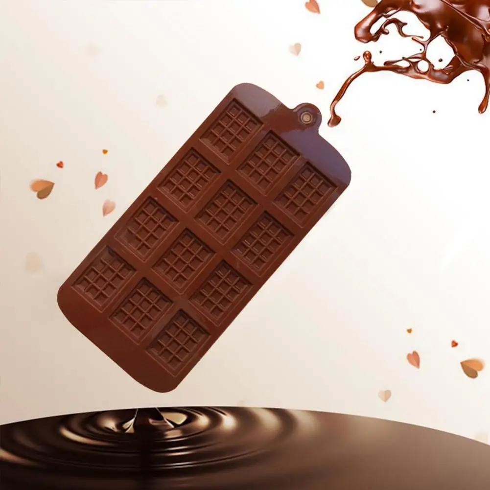 

12 Even DIY Chocolate Chip Mold Waffle Pudding Baking Waffle Tool Bakeware Mold Kitchen,Dining Tools Cake Pan mold Maker U7B6