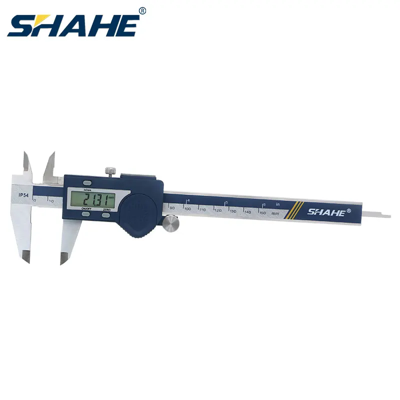 

SHAHE Electronic Vernier Caliper 150 mm Digital Vernier Calipers Micrometer steel Vernier Caliper Messschieber paquimetro 150 mm