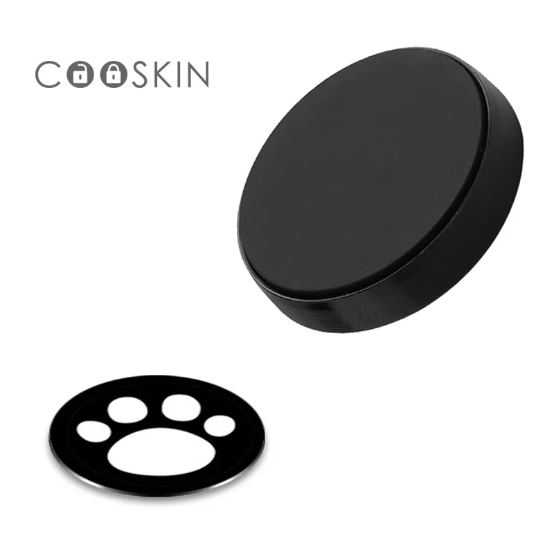 Магнитный клейкий держатель Кронштейн Автомобильный Универсальный смартфон магнит на холодильник ванная комната настенная наклейка на рабочий стол для iPhone для samsung Xiaomi - Название цвета: Black