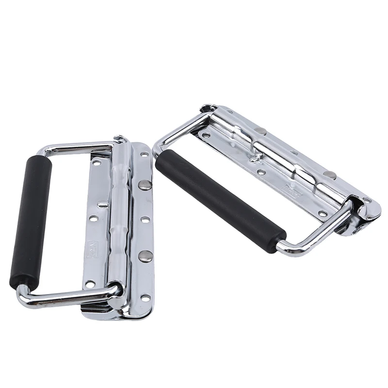 

Silver Spring Handle Roll Plastic Box Handle Roll Plastic Box Spring Handle Insulation Box Handle Hardware Accessories