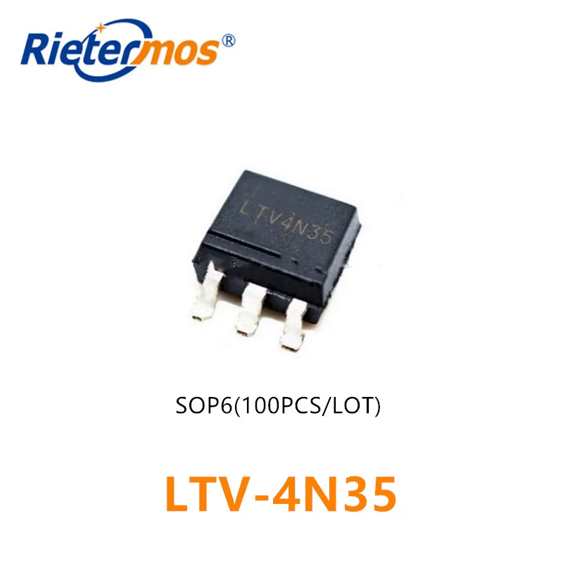 100 шт. LTV-4N35 4N35 SOP6 оригинал | Электроника