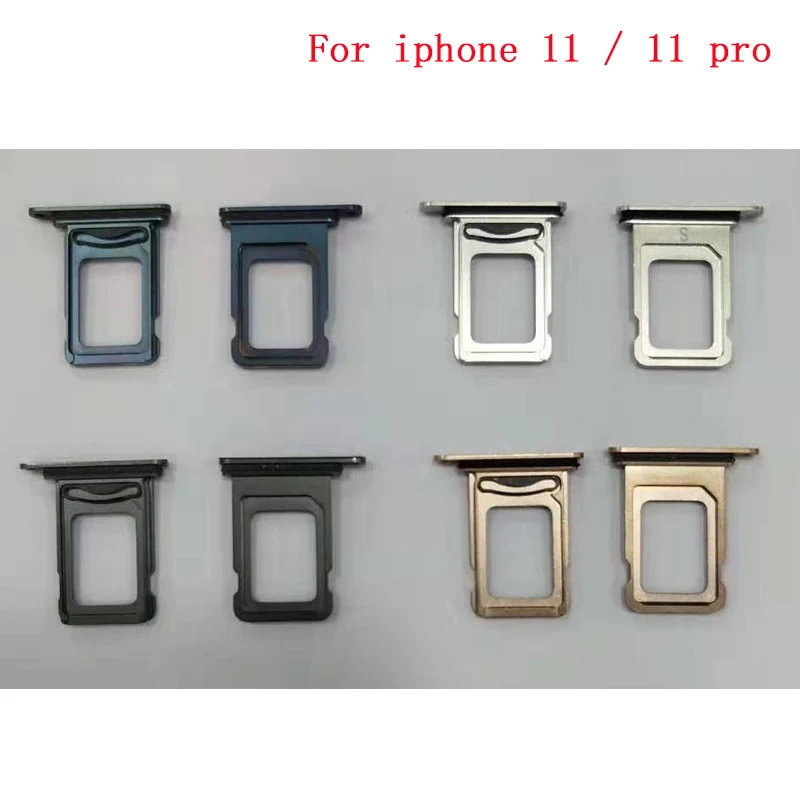 Лоток со слотом для сим-карты держатель для iphone 11 iphone 11 Pro sim-карта адаптер Запасная часть