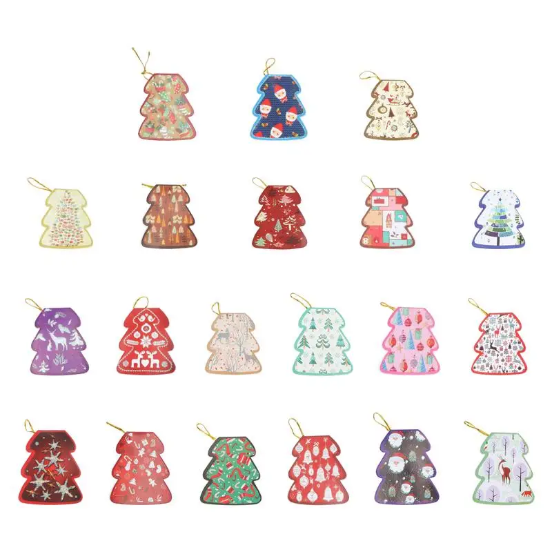 

160Pcs Xmas Cards Blessing Cards Xmas Pendant Gift Cards for Friends