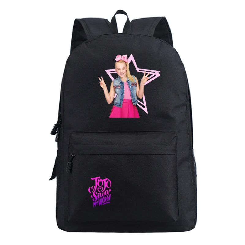 Модный школьный рюкзак для подростков Jojo Siwa Girl Mochila Feminina женские рюкзаки нейлоновые повседневные сумки для ноутбука женские - Цвет: 4