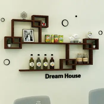 

Solid Wood Wall With Shelf, Living Room, Sofa, Dining Room, Bedroom, Tv, Background Wall, Wall Cabinet, Wall Decoration