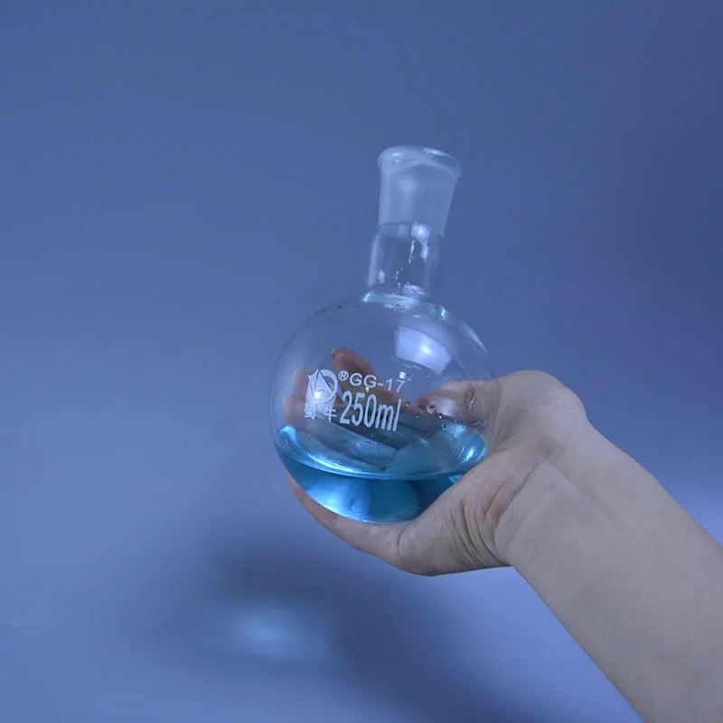 DXY 50/100/150ml single neck round-bottom flask Boiling Flask round bottom short neck standard ground mouth joint 24/29 lab glass supplies lab volumetric flask