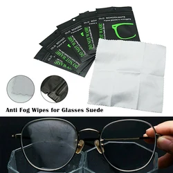 Lingettes Anti buée pour lunettes, 1/5 pièces, tissu Anti buée en daim réutilisable pour lunettes, nettoyeur de lunettes 