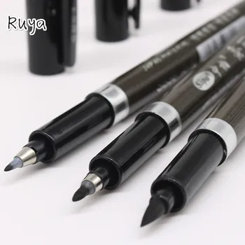 

3PCS/set Brush Pen Calligraphy Pen Chinese Stationery DrawingMarker Pens School art Supplies stabilo copic markers drawing posca