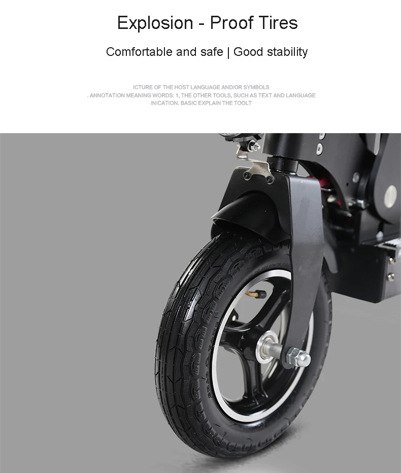 Discount Daibot Electric Scooter For Kids Electric Scooters 10 inch 36V 250W Folding Electric Skateboard Scooter For Adult With Seat 18