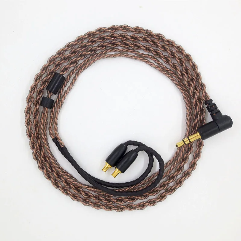 Superior quality A2DC Connector Copper Cable Cord for ATH LS50 E40 E70 CKR100 CKS1100 Headphones Cable