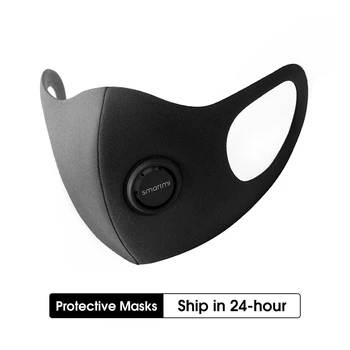 

Smartmi Protective Masks PM2.5 Haze Mask Purely Anti-haze Face Mask Adjustable Ear Hanging Filter Face Shield From Xiaomi Youpin