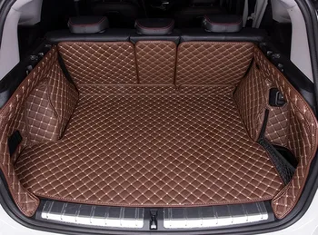 

Best quality mats! Special car trunk mats for BMW X1 F48 2020-2016 waterproof durable cargo liner mats boot carpets for X1 2019