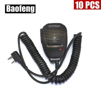 

10PCS BAOFENG Speaker Microphone for Ham Two Way Radio / Walkie Talkie UV5R GT3 888s