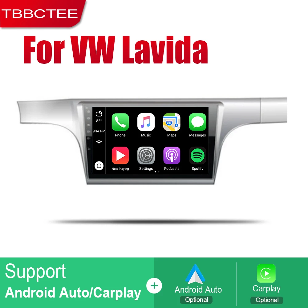 TBBCTEE Авто Радио 2 Din Android Автомобильный плеер для Volkswagen VW Lavida 2011~ gps Навигация BT Wifi карта мультимедийная система