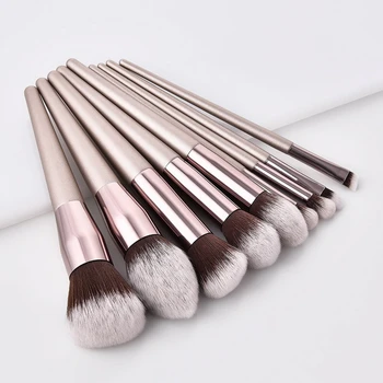 

Luxury Rose Gold Makeup Brushes Set 4/14Pcs Eye Shadow Cosmetic Brush Set Foundation Blush Blending Make Up Brush Beauty Tools
