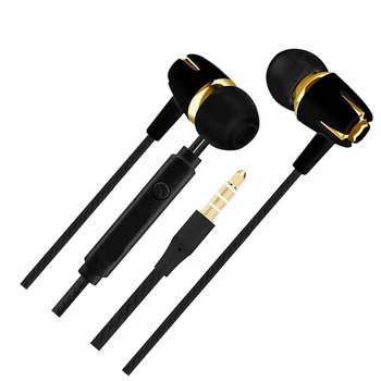 

3.5mm MP3/mp4 Roping Stereo Subwoofer Earphone In Ear Headset Earbud Reflective Earphone for Smart Phone