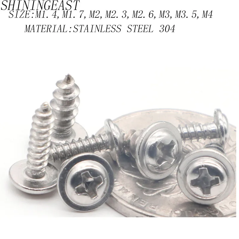 Миниатюрная маленькая отвертка для самонарезания с круглой головкой phillips|Винты|