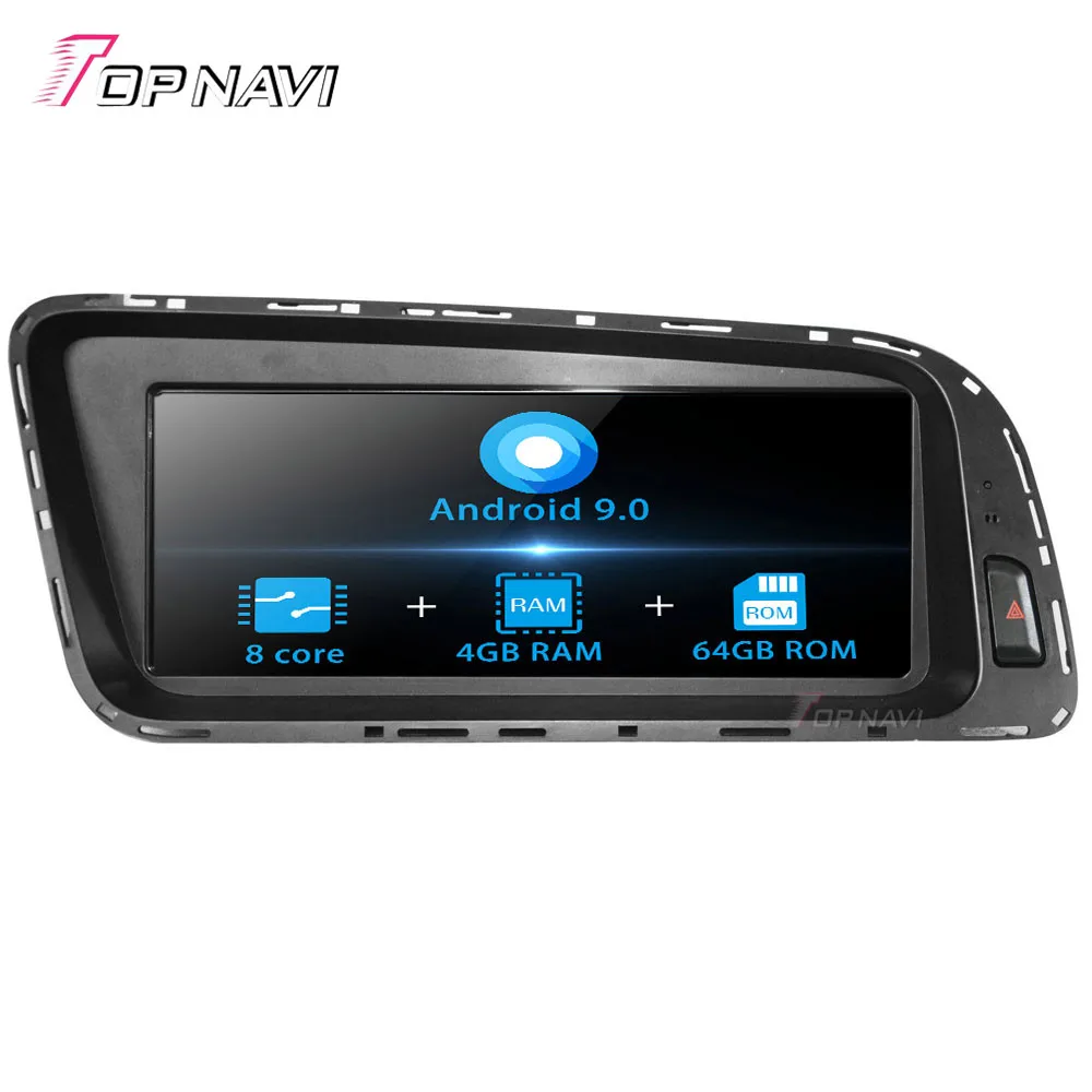 8," Android 9,0 автомобиль радио плеер для автомобиля AUDI Q5 2009 2010 2011 2012 2013 стерео аудио Авто gps навигации без DVD 2 Din