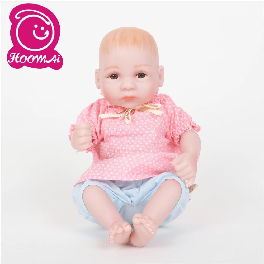 10 Inch Lovely Preemie Bebe Reborn Doll 25 CM Full Silicone Body Newborn Babies Girl Lifelike Tiny Baby Kids Birthday Gift | Игрушки и