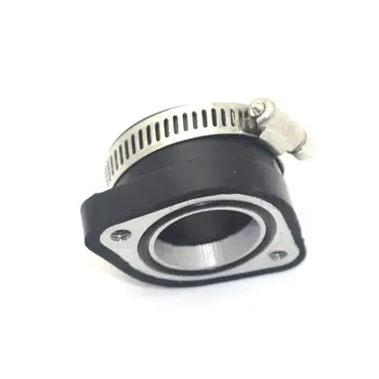 

28mm Carb Flange Intake Adapter Portable Manifold Boot Rubber Pipe Flange For Mikuni VM24 Manifold Intake Part