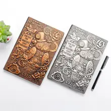 Творческий механический Сова тисненый А5 кожаный блокнот-дневник блокнот дневник путешествия школа планирования канцелярские товары