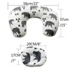 2Pcs U-Shaped Baby Nursing Pillows Maternity Breastfeeding Pillow Infant Newborn Feeding Zipper Cover Cotton Waist Neck Cushion 5