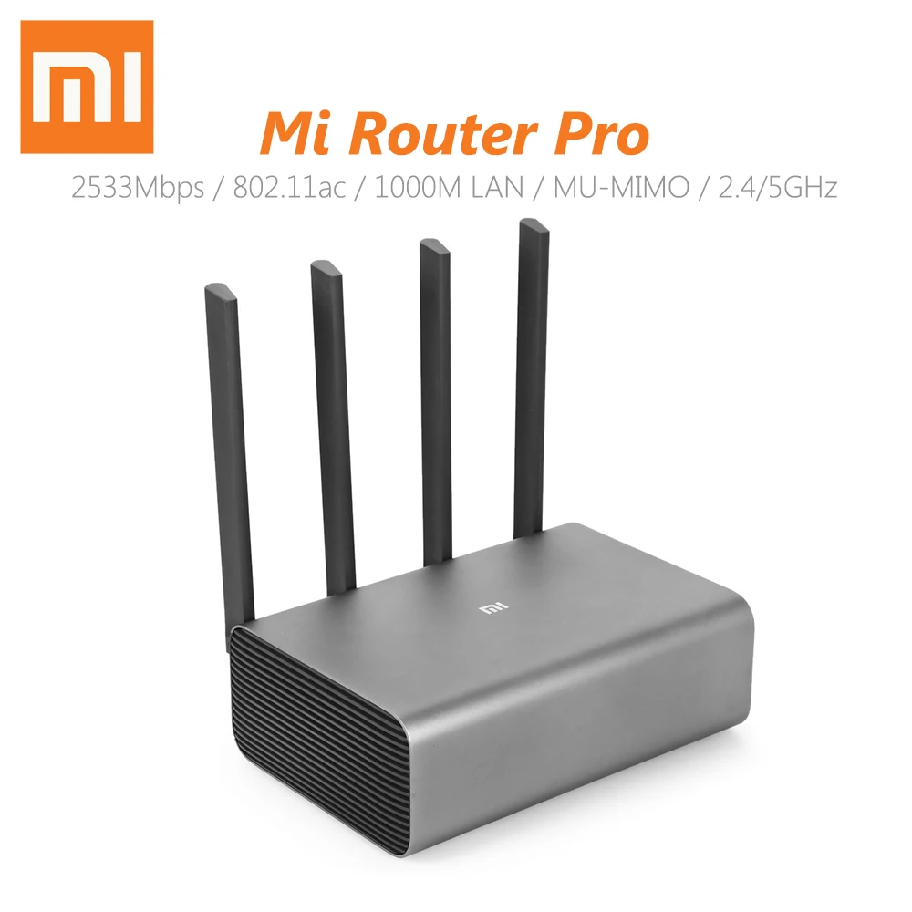 Оригинальный беспроводной маршрутизатор Xiaomi Mi WiFi HD/Pro 2533 Мбит/с 2,4 ГГц/5 ГГц двухдиапазонный ретранслятор Roteador WiFi HD ТБ|Беспроводные роутеры|   | АлиЭкспресс