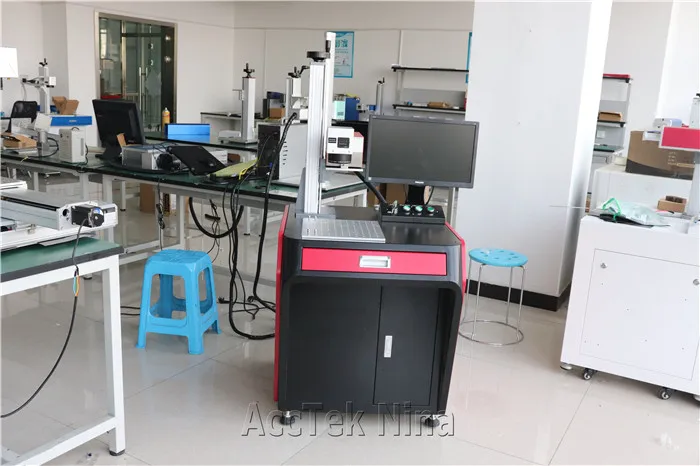 3W UV laser marking machine for Transparent cup glass UV laser printer 5W
