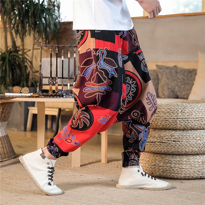 Share more than 85 oriental print trousers best in.cdgdbentre