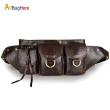 Высокое качество, натуральная кожа, сумка на пояс, дизайн, винтажный первый слой, Воловья кожа, сумки на пояс, модные многофункциональные нагрудные сумки