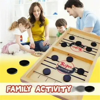 

Fast Sling Puck Game Paced SlingPuck Winner Board Family Affection Games Toys