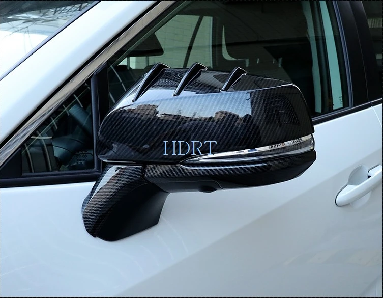 Rear View Mirrors Cover Trim Protector Accessories Fit For Toyota RAV4