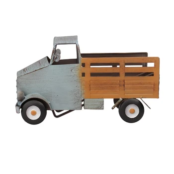 

Retro Iron Practical Pick-up Shaped Storage Rack Bar Living Room Stable Structure Plated Surface Tabletop Wine Bottle Holder