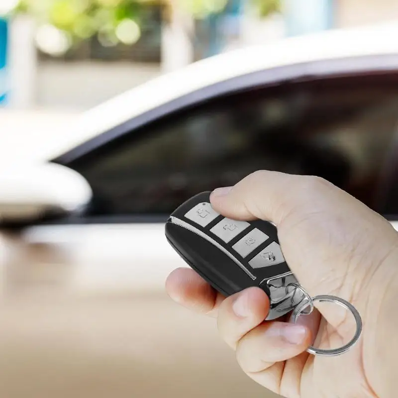 Universal Door Lock Alarm With Remote Control 405/T293 Car Keyless Entry System Keychain Auto Vehicle Remote Central Kit