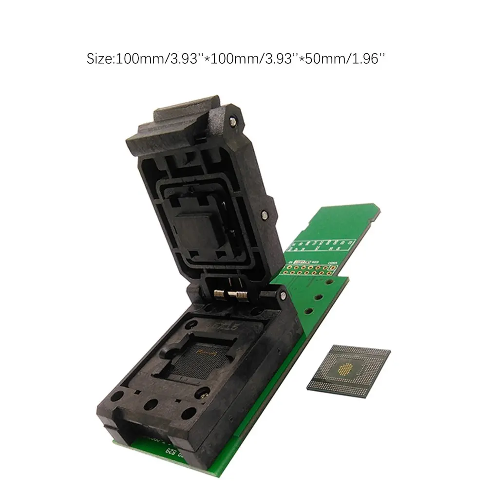 Emcp529 тестовая розетка с цифровым интерфейсом безопасности Bga529 для samsung Note4 Flash Data Recovery