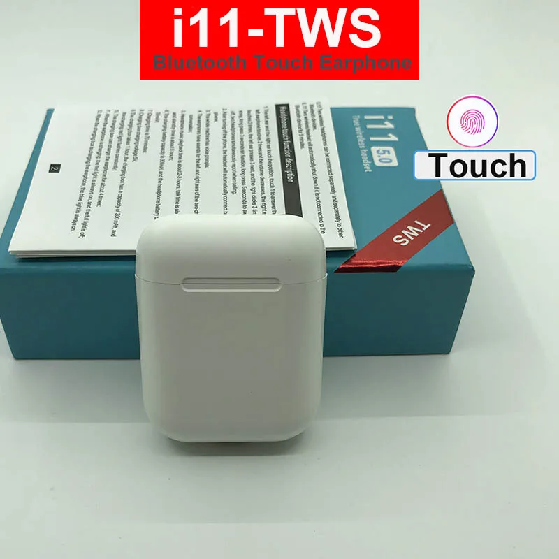 I11 i12 TWS Mini 5,0 Bluetooth наушники i9s i7s TWS беспроводные наушники портативные невидимые вкладыши для xiaomi Iphone Android - Цвет: i11 white
