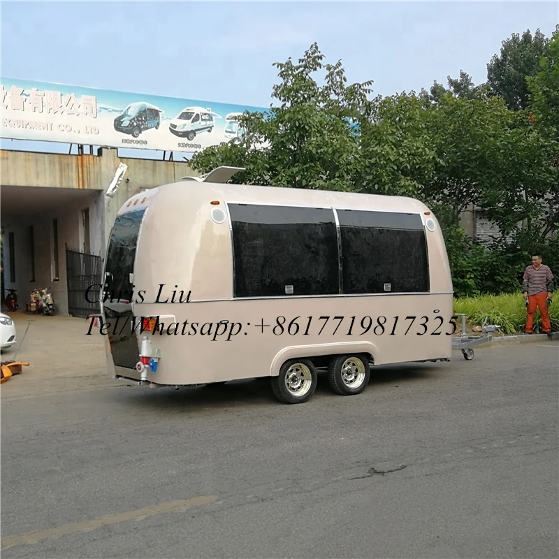 Китай airstream Фаст-Фуд Грузовик мобильный трейлер еды грузовик мороженого мобильный трейлер еды
