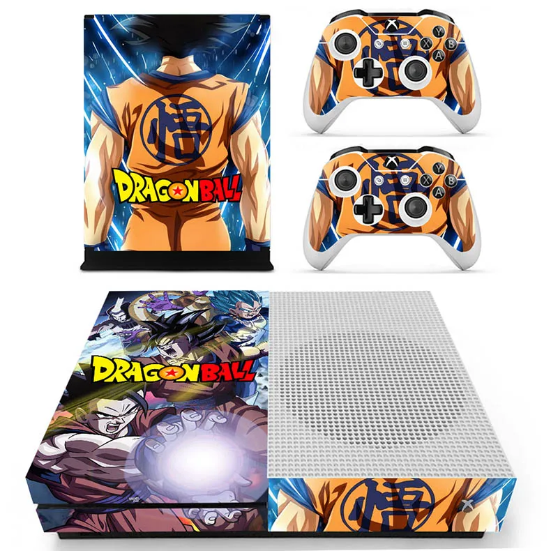 Наклейки Dragon для Xbox One S Viny, наклейки на кожу, Обложка Pegatina для Xbox one, тонкая консоль и два контроллера