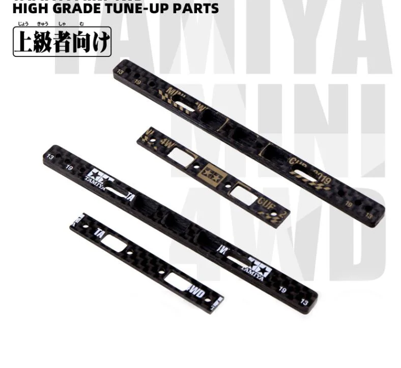 

CNC Double Springs Faucet FRP Front/Rear Reinforcing Plate 15497/95123 Spare Parts for TAMIYA Mini 4WD Racing Car Models