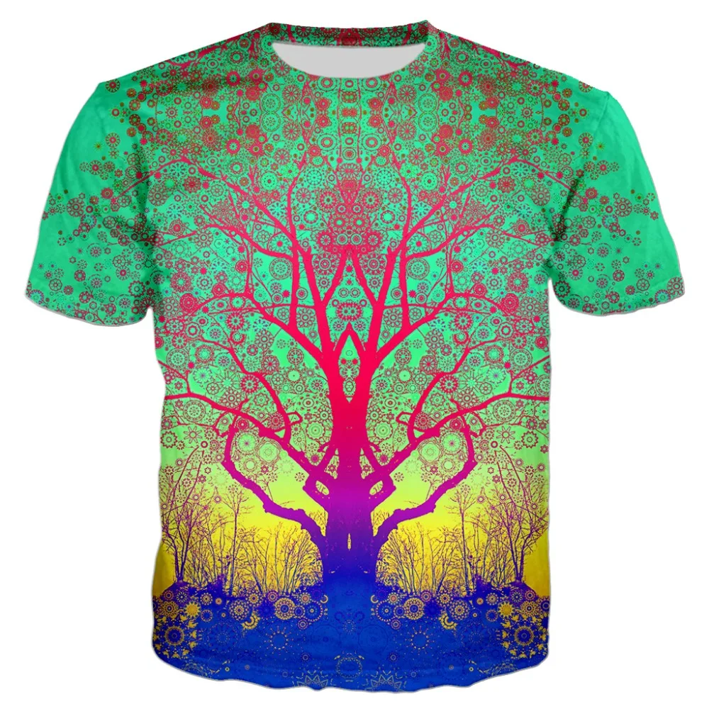 Новая мода для женщин мужчин Медуза/зеленая звезда Trip Tree/Фантазер Павлин