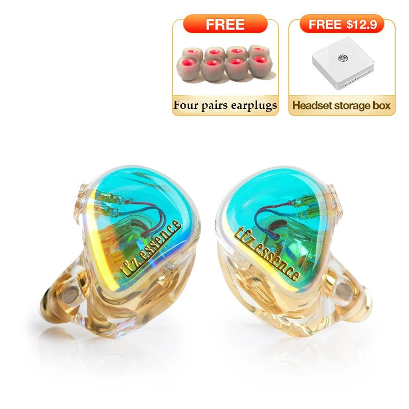 US $129.00 TFZ Essence Dynamic Driver HIFI Music In Ear Wried Earphone Sports Headphone Earbuds Detachable Cable 35mm 078mm 2Pin
