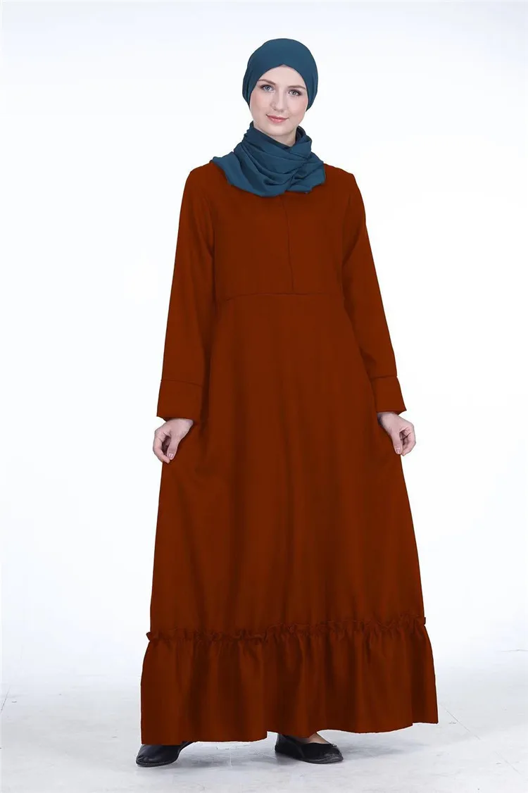 Цвет: желтый Baju мусульманская одежда для женщин абайя кимоно ИД длинное платье марокканский Дубай, Турция Jubah Рамадан джеллаба Исламская одежда кафтан - Цвет: Цвет: желтый