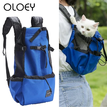 

Portable Pet Dog Carrier Bag Outdoor Travel Handbag Pouch Mesh Oxford Out Double Backpack for Small Medium Dogs Carry Product