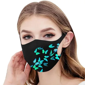 

1pc Mouth Masks for Dust' Protection Face Mask Washable Earloop Mask Facemask Mouth Cover маска black face mask Mascarillas