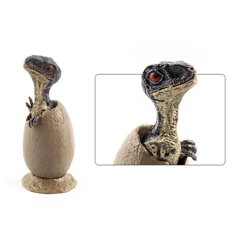 3 pcs/Set Mini Hatching Dinosaur Egg Kids Toy Growing Dinosaur Baby Action Figure Early Educational For Children Gifts 3