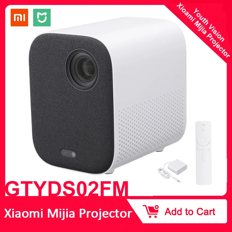 телевизор xiaomi проектор Проектор Xiaomi Mijia tv Full HD 1080P 30000 светодиодный DLP Wifi bluetooth Dolby
