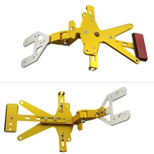 YZF-R6 ЧПУ мотоциклетные номерные знаки держатель Fender Eliminator комплект для Yamaha YZF R6 2006 2007 2008 2009 2010 2011 2012 золото