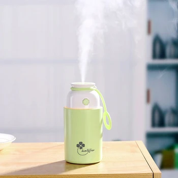 

USB lucky grass humidifier aroma diffuser 7 color LED lights office home ultrasonic air humidifier