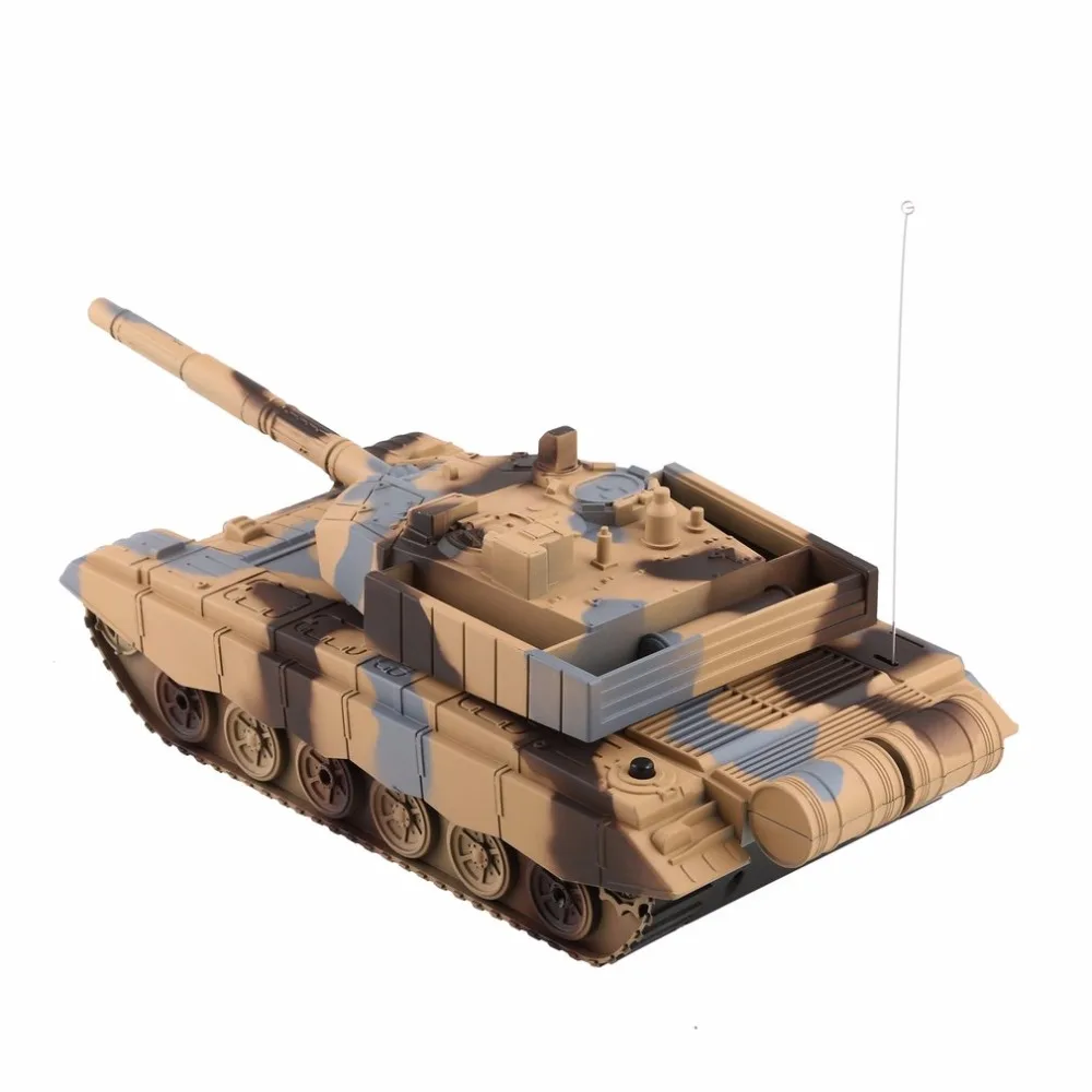 1:20 4CH Мощность дистанционного управления Танк военный автомобиль бронированный танк боевые танки револьверный вращающийся светильник и музыка радиоуправляемая модель детские игрушки
