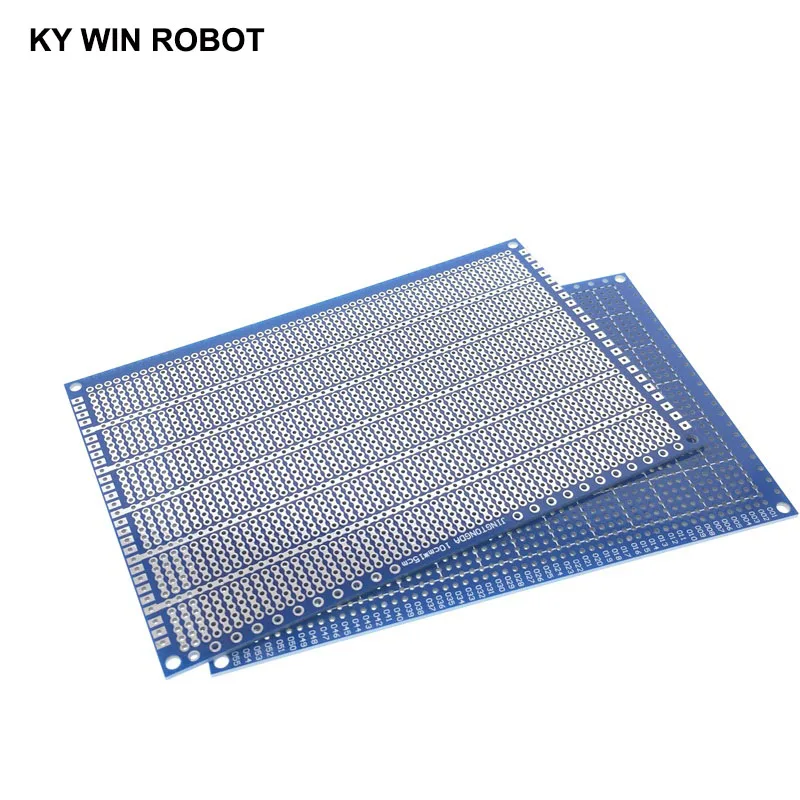 1 шт. DIY 10*15 см синий Односторонний Прототип бумага PCB Универсальный Эксперимент Матрица платы 10x15 см для Arduino